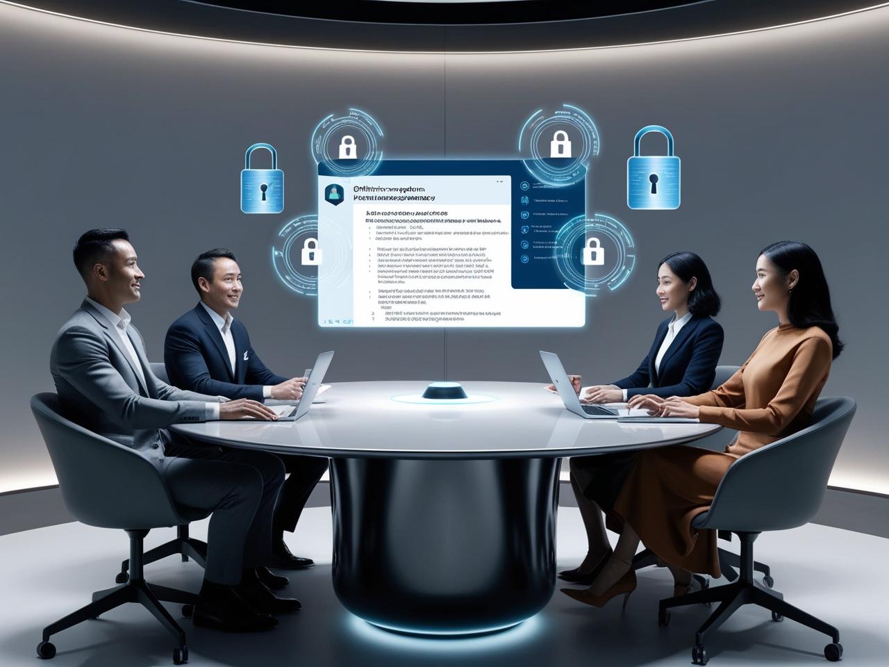 Offline Meetings AI MOM Interface
